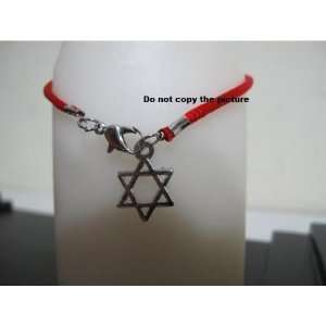  Kabbalah Red String Bracelet with Star of David Magen 