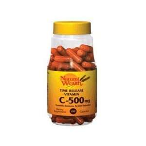  Natural Wealth Vitamin C Capsules 500 Mg Time Release 100 
