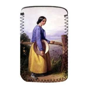 country girl standing by a fence by William Lee   Protective Phone 