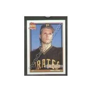  1991 Topps Regular #508 Mike York, Pittsburgh Pirates Baseball 