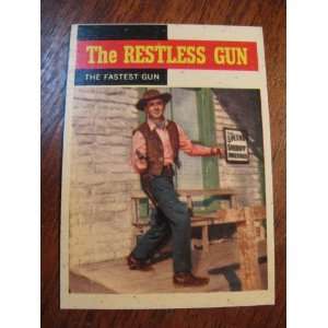  Topps 1958 The Restless Gun The Fastest Gun   Card # 55 