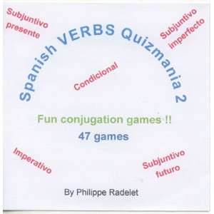  Spanish Verbs Quizmania 2 CD ROM