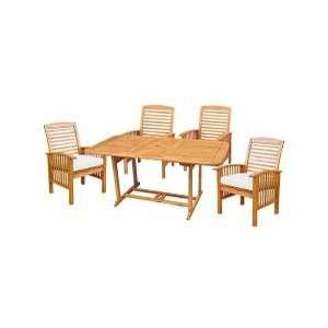   Set with Cushions in Natural Brown   OW5SBR Patio, Lawn & Garden