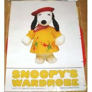  Peanuts Snoopys Wardrobe for 11 Plush Snoopy   French 