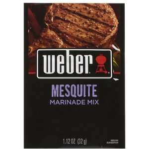 Weber Grill Mesquite Marinade 1.12 oz, 12 ct (Quantity of 2)
