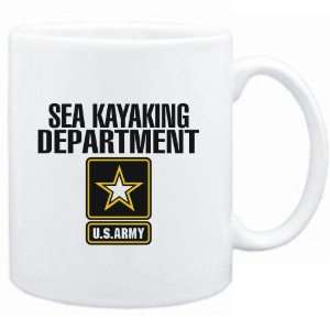  Mug White  Sea Kayaking DEPARTMENT / U.S. ARMY  Sports 