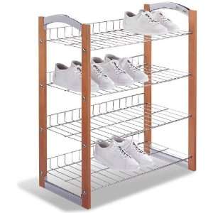    Organize It All Concord Four Tier Shoe Shelf