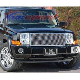 2006 UP Jeep Commander Chrome Wire Mesh Grille   E&G