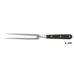   Forged Carving Fork With Black Wood Handle   7