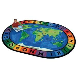  Circletime Around the World Classroom Rug by Carpets for 