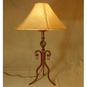  Southwestern Wrought Iron Table Lamp   Queen Creek 